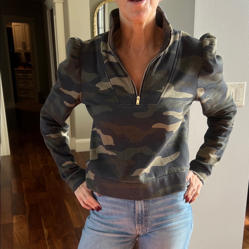 Generation Love Camouflage Knit Top